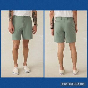 NWT Faherty Men’s All Day Shorts, 9" Inseam